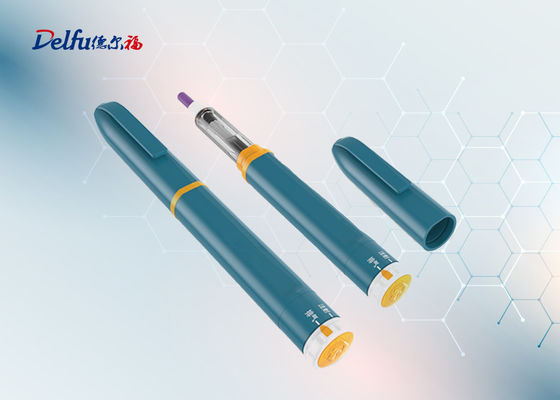 ইনসুলিন HGH এর জন্য পুনরায় ব্যবহারযোগ্য প্রিফিলড পেন ইনজেক্টর ফিক্সড ডোজ